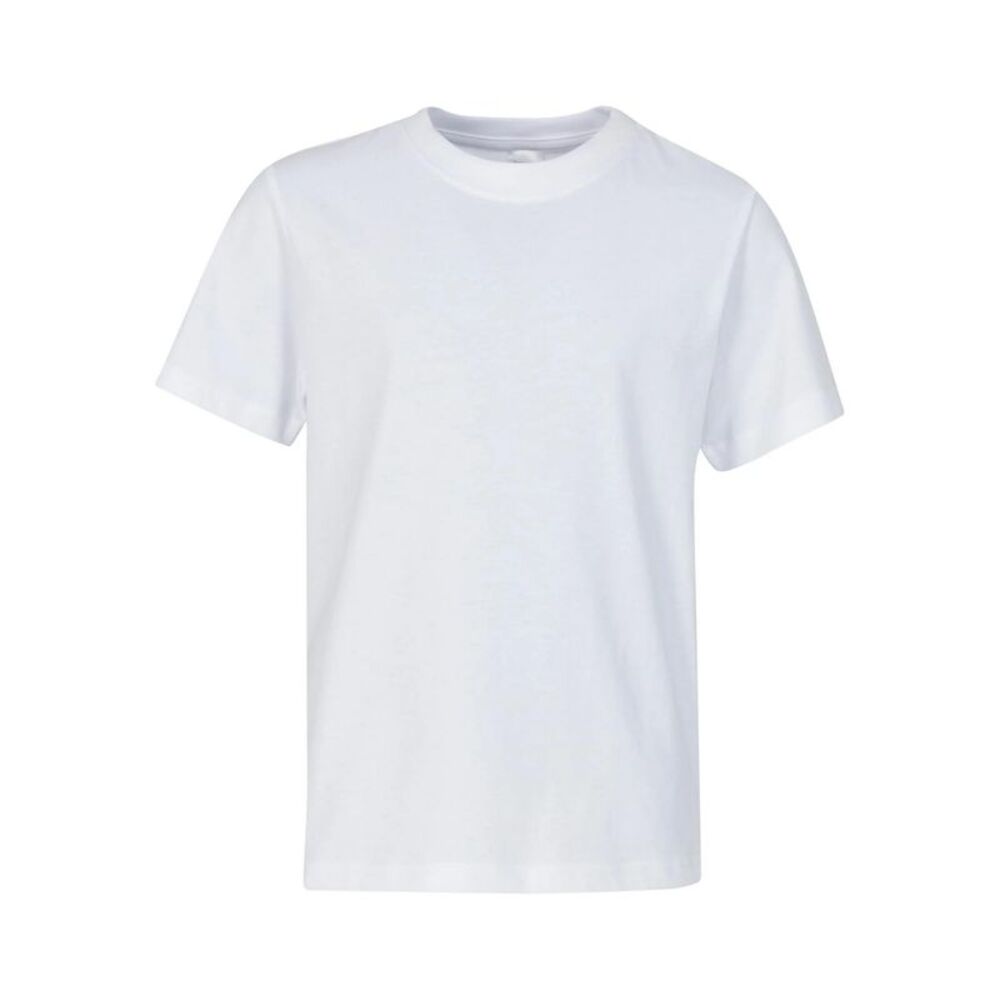 New Morning Studios Childrens/Kids Oversized T-Shirt / White
